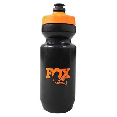 FOX Factory Racing Fox Logo Water Bottle-Black