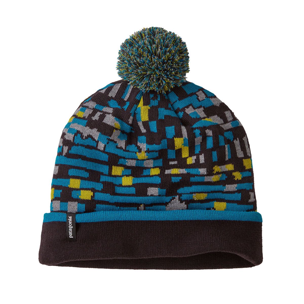 Patagonia LW Powder Town Beanie Fitz Patch Belay Blue
