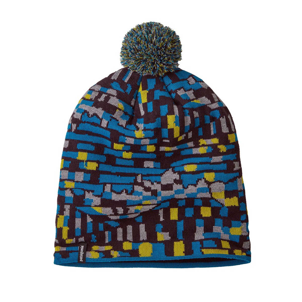 Patagonia LW Powder Town Beanie Fitz Patch Belay Blue