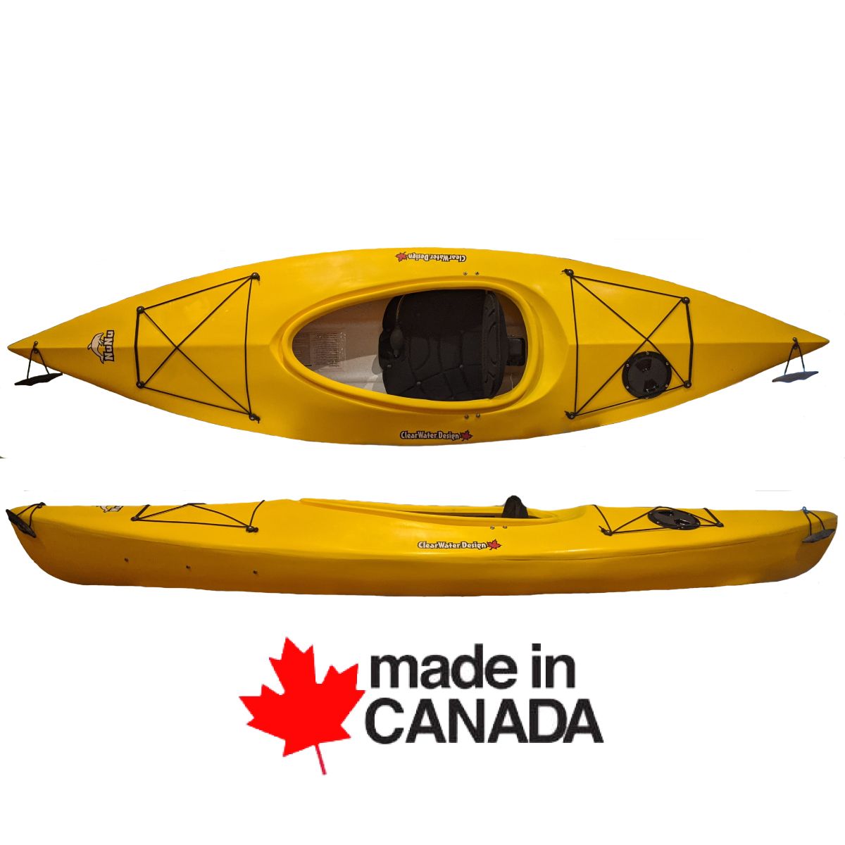 Clearwater Nunu Kayak YELLOW
