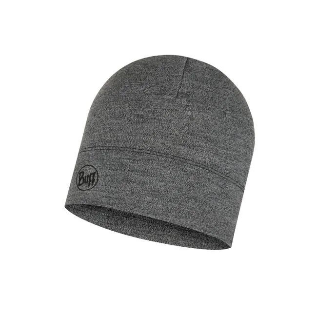 BUFF MERINO MIDWEIGHT BEANIE MELANGE LIGHT GREY