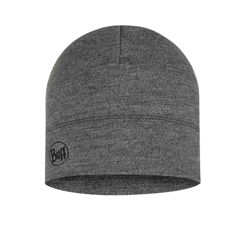 BUFF MERINO MIDWEIGHT BEANIE MELANGE LIGHT GREY