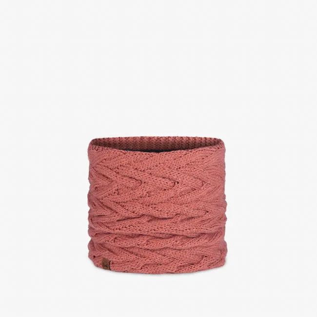 BUFF KNITTED & FLEECE NECK CARYN CRIMSON