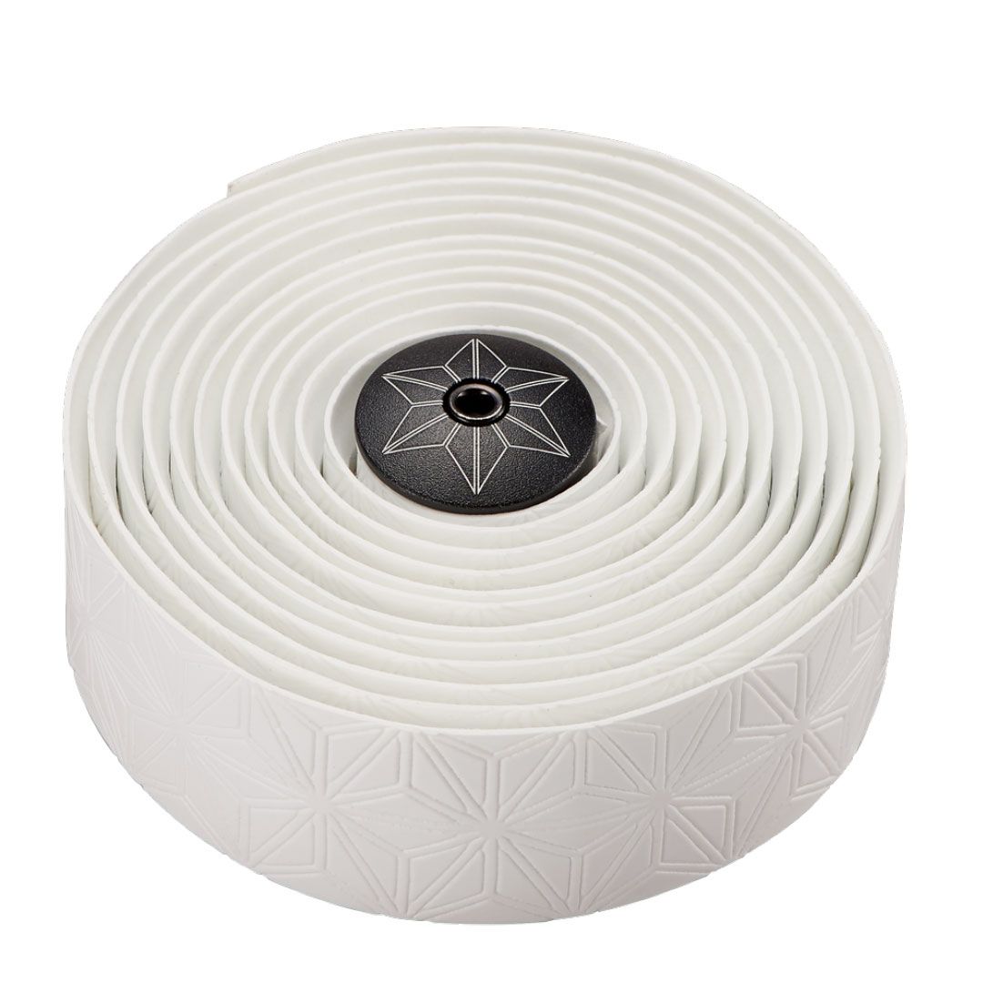 SUPACAZ Super Sticky Kush Tape Classic Wht/Ano Blk Plugs