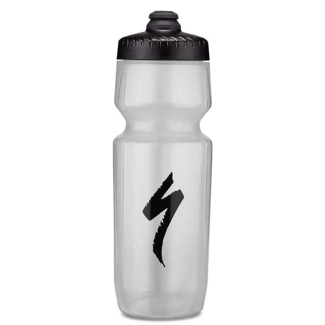 SPECIALIZED Purist Hydroflo MoFlo Water Bottle S-LOGO TRANS/BLK 23 OZ