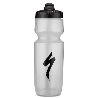 Specialized 23oz Purist Hydroflo MoFlo Water Bottle S-Logo Trans/Blk