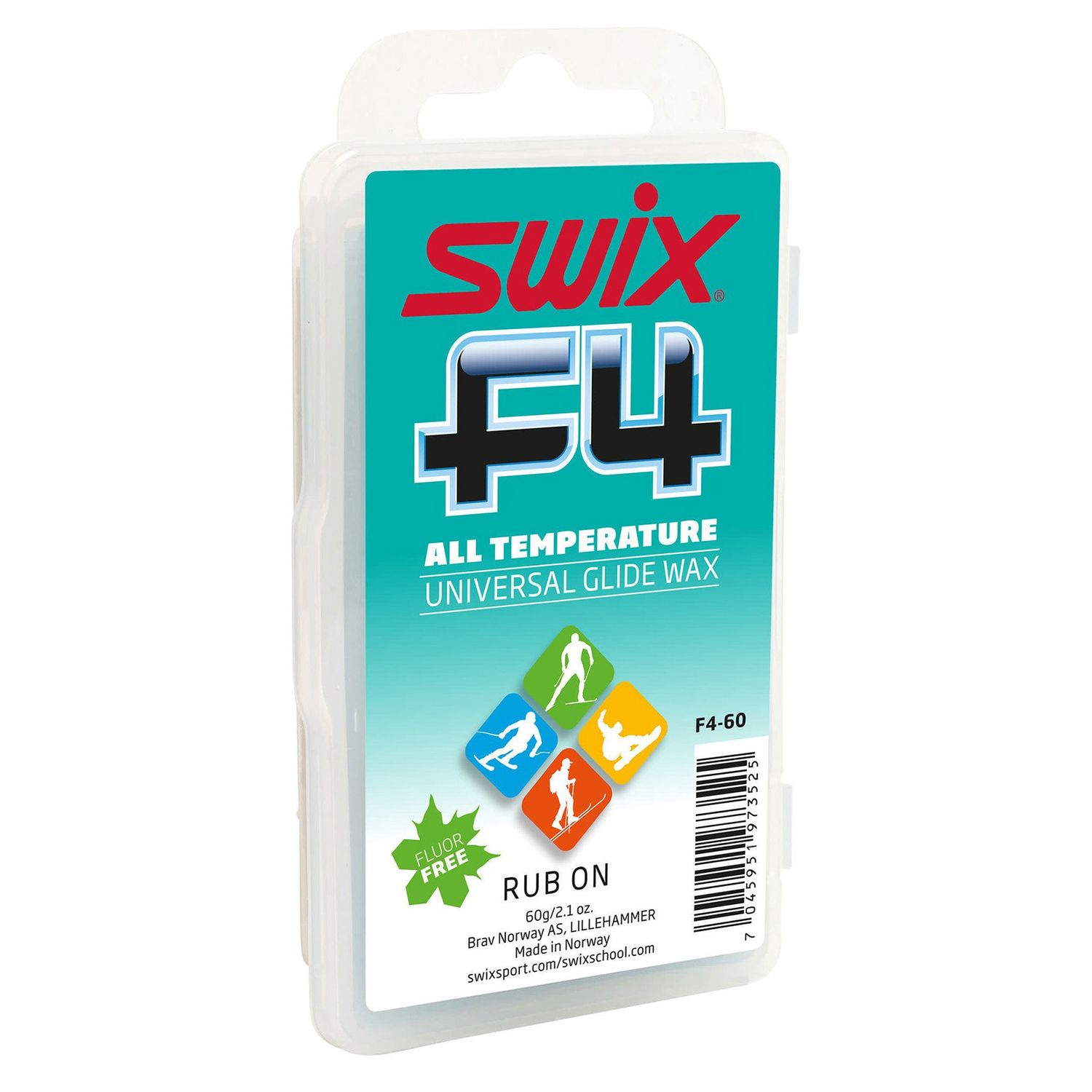 Swix F4 Universal Glide Wax 60g