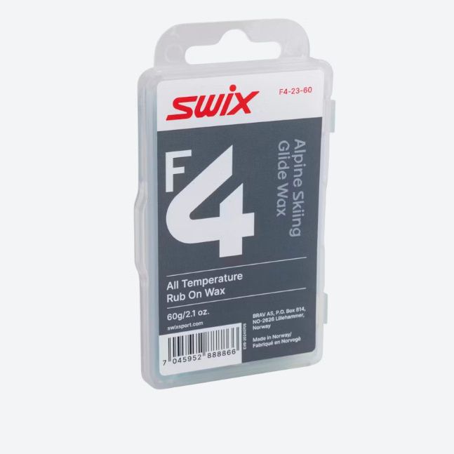 Swix F4 Universal Rub On Glide Wax 60g