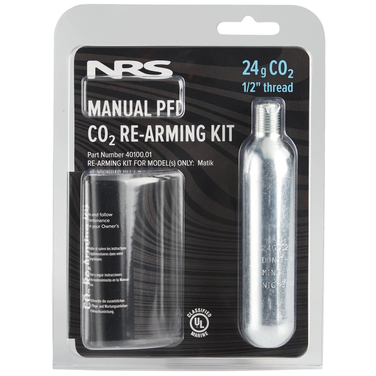 NRS Manual PFD 24g C02 Re-Arming Kit