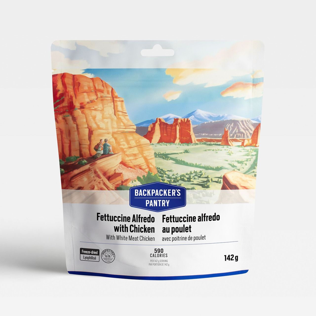 Backpacker's Pantry Fettuccini - Alfredo with Chicken - Single Serve