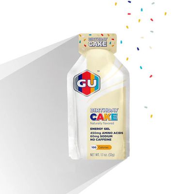 GU Energy GEL Birthday Cake Single 32g