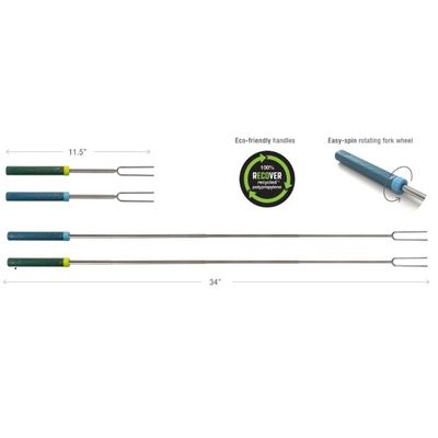 UCO Telescopic Roasting Fork 2-Pack