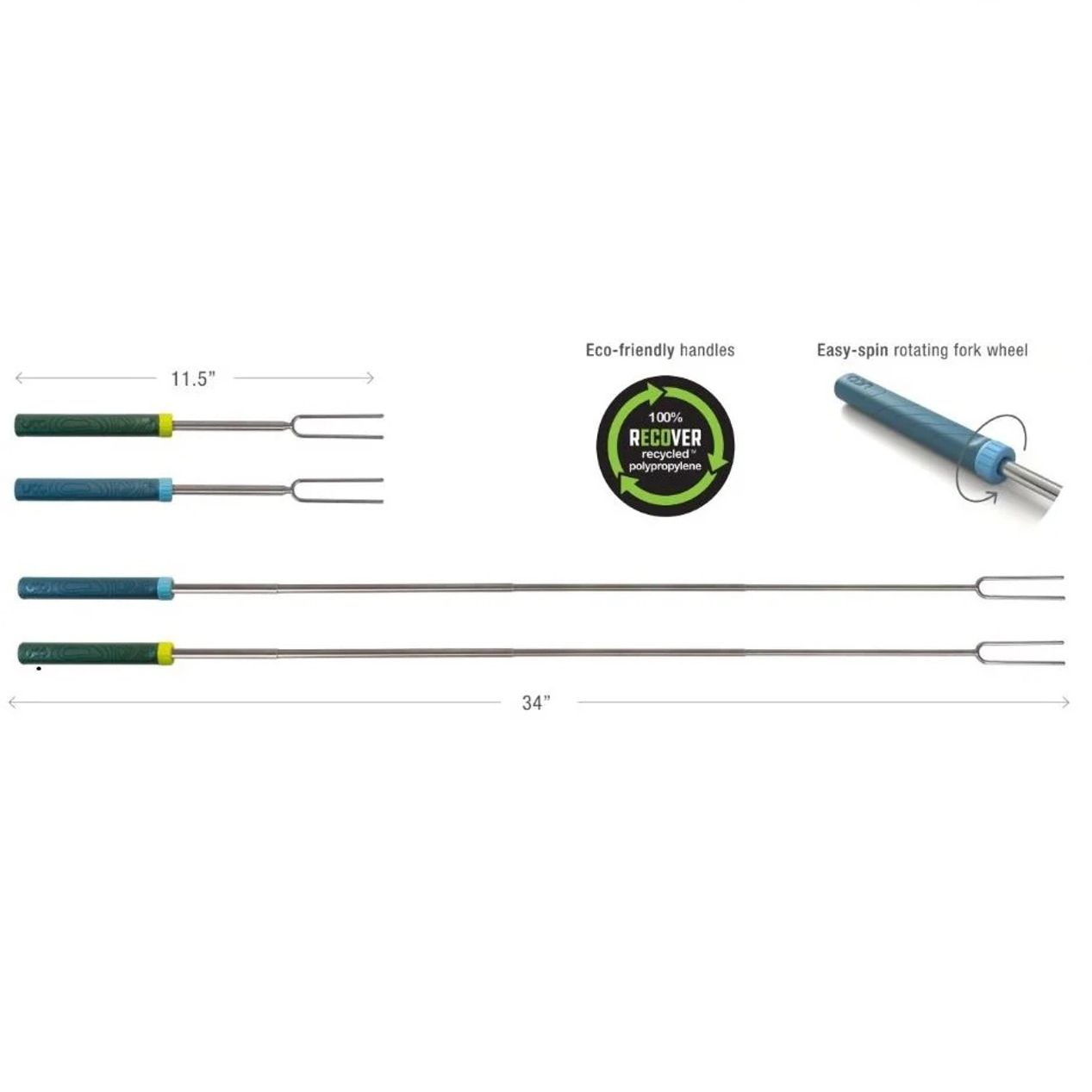 UCO Telescopic Roasting Fork 2-Pack