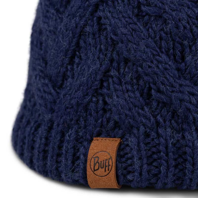 BUFF KNITTED & FLEECE BEANIE CARYN MIDNIGHT