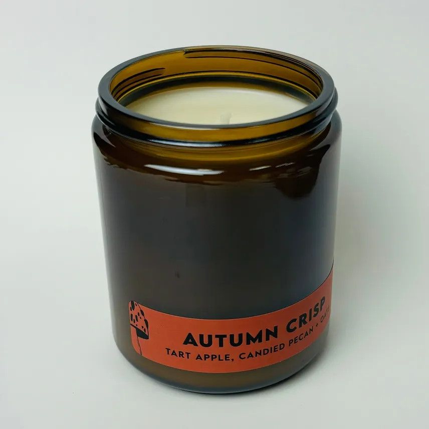 Charleston & Harlow FALL Autumn Crisp - Apple, Candied Pecans + Oats Soy Candle