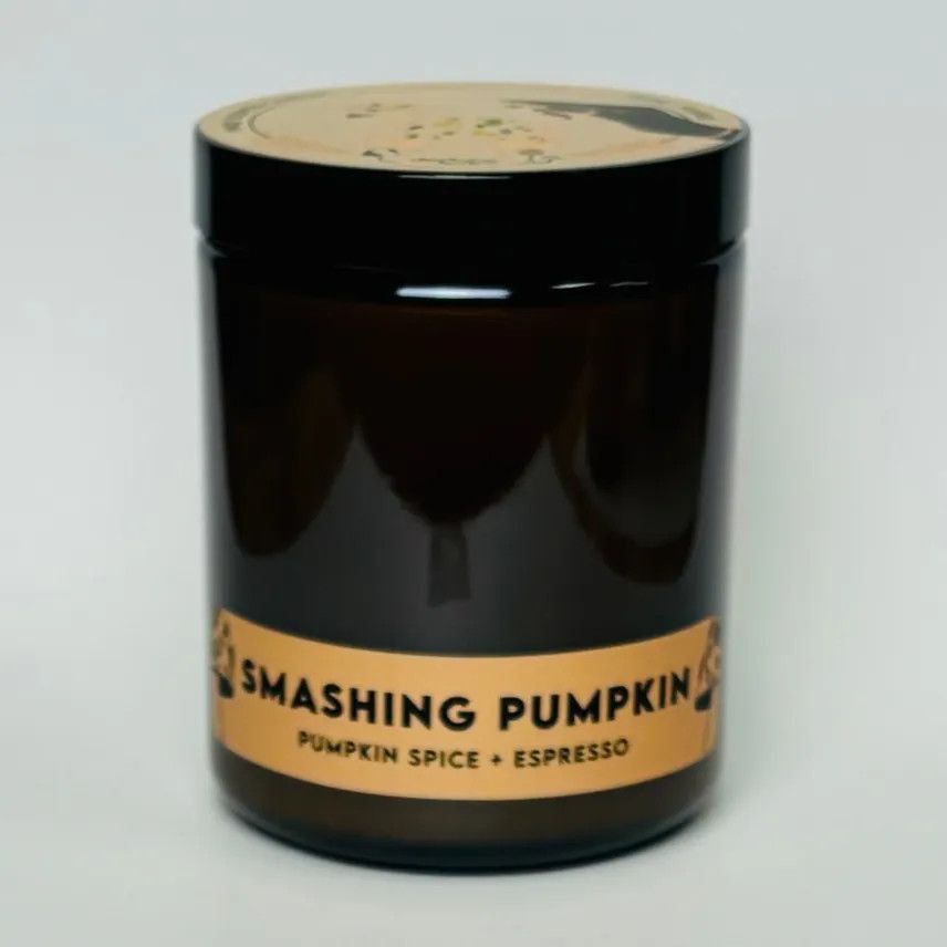 Charleston & Harlow FALL Smashing Pumpkin - Pumpkin Spice + Espresso Soy Candle