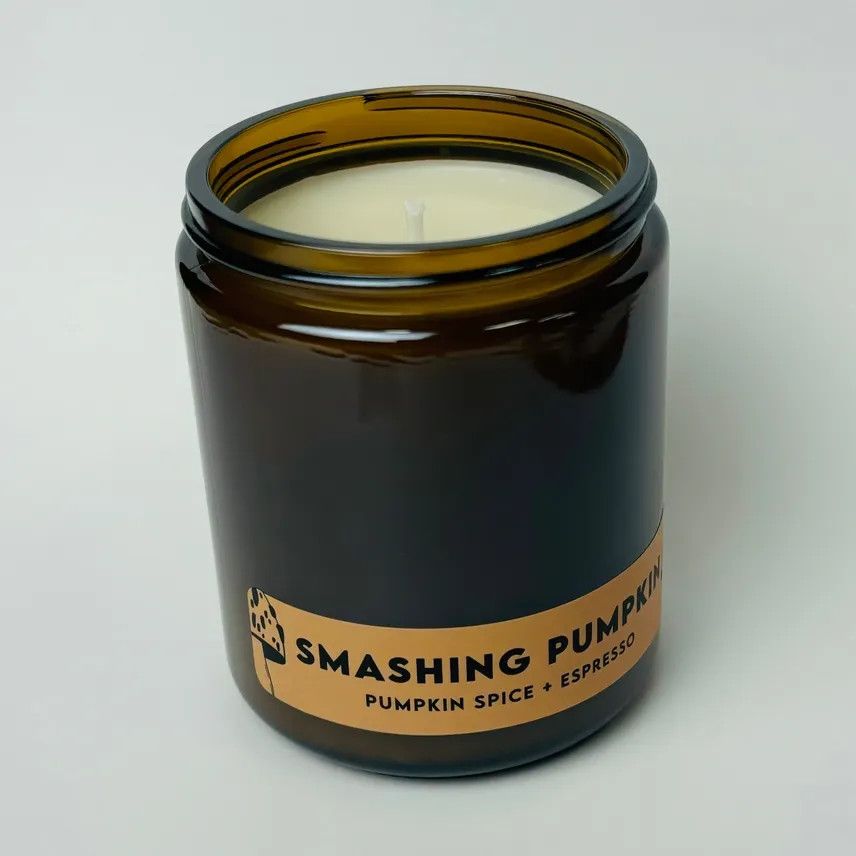 Charleston & Harlow FALL Smashing Pumpkin - Pumpkin Spice + Espresso Soy Candle