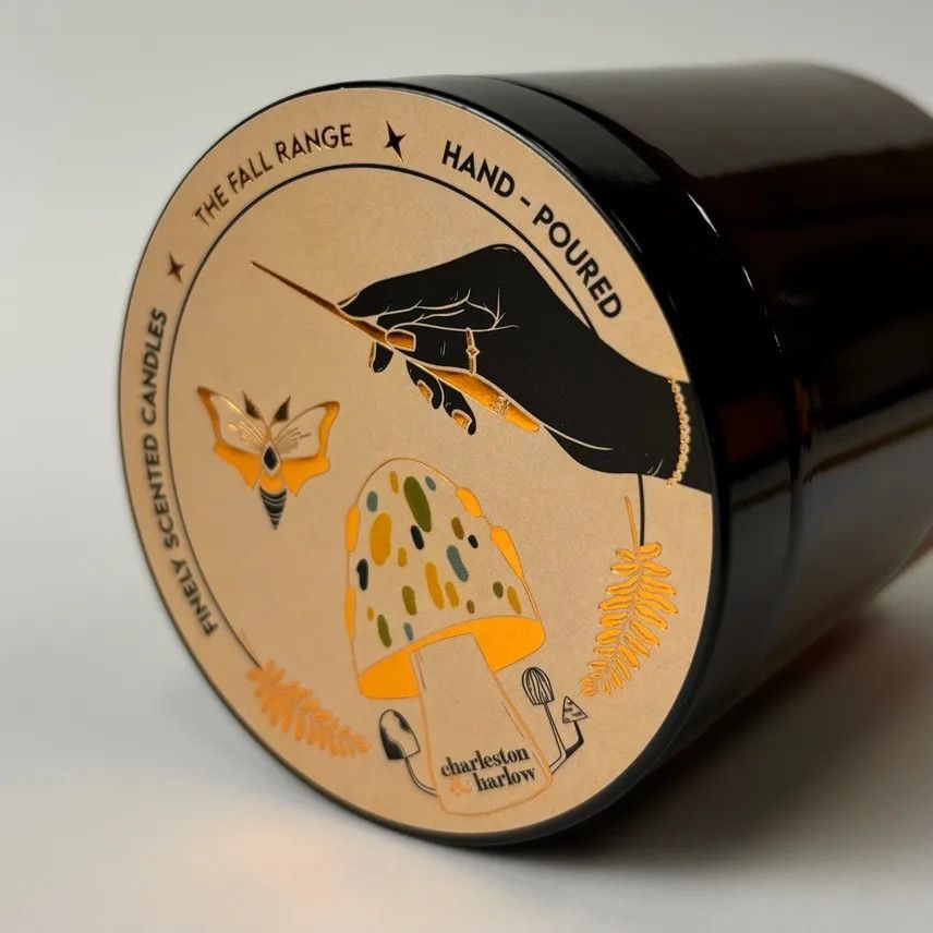 Charleston & Harlow FALL Smashing Pumpkin - Pumpkin Spice + Espresso Soy Candle