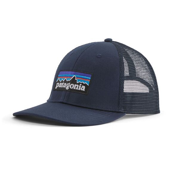 Patagonia P-6 Logo LoPro Trucker Hat New Navy ALL