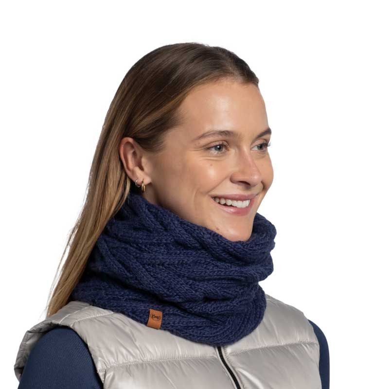 BUFF KNITTED NECKWARMER MIDNIGHT