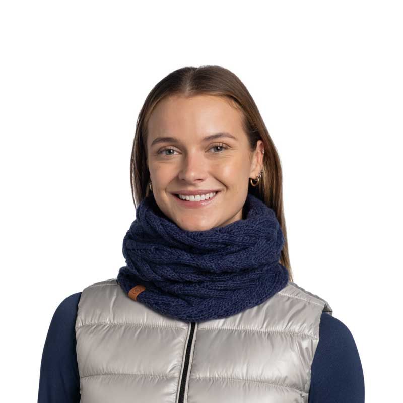 BUFF KNITTED NECKWARMER MIDNIGHT