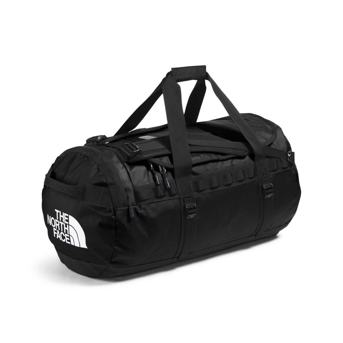 The North Face Base Camp Duffel Med Black/White-NPF OS