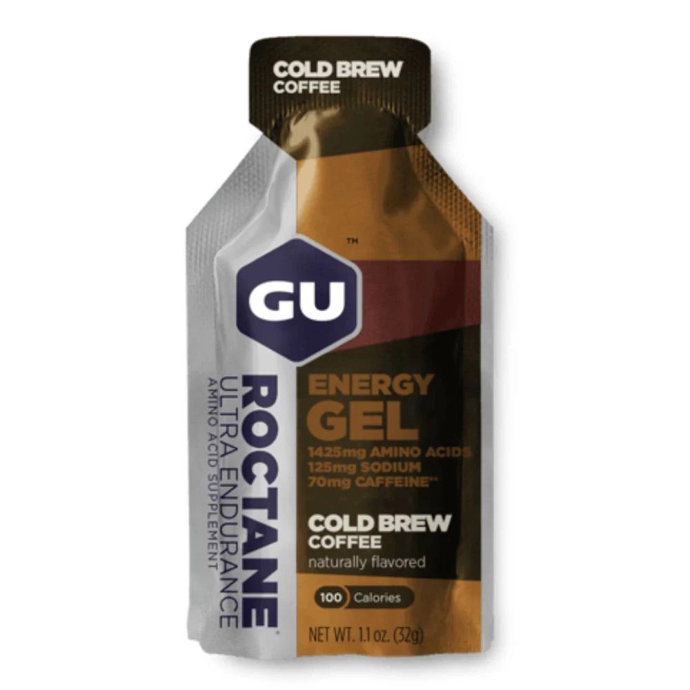 GU Roctane Energy GEL Cold Brew Coffee 32g single