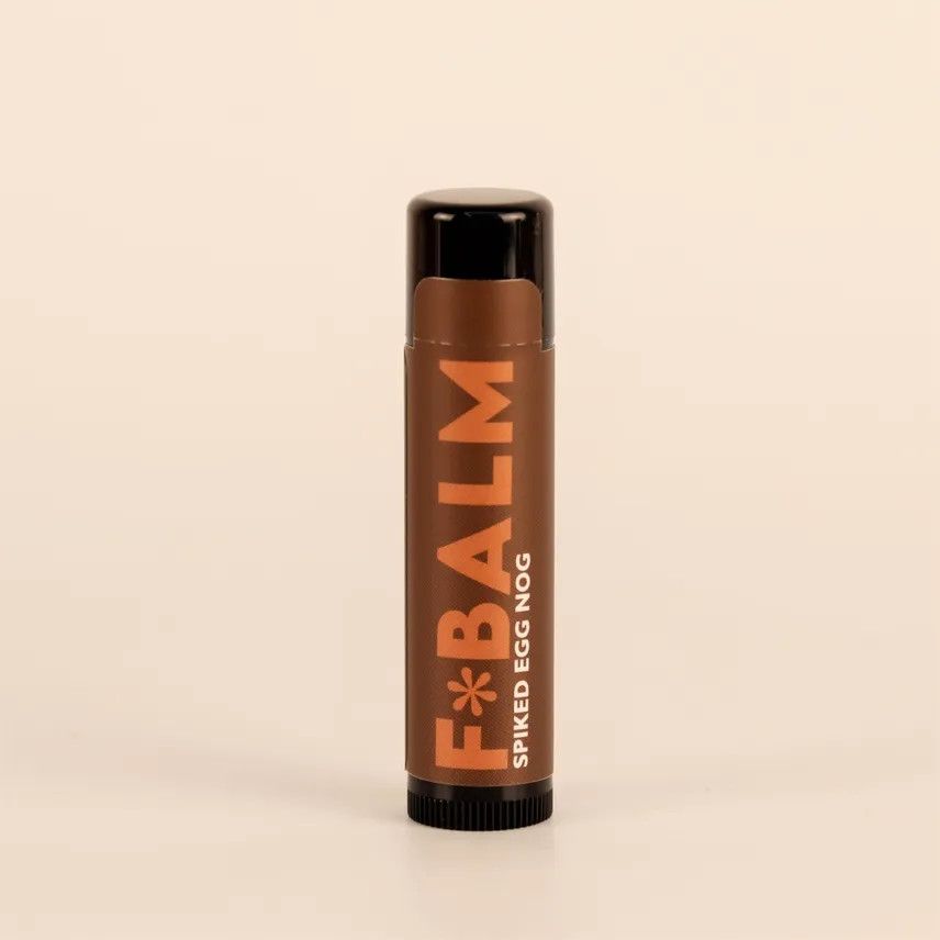 Charleston & Harlow F*BALM HOLIDAY Spiked Egg Nog Lip Balm