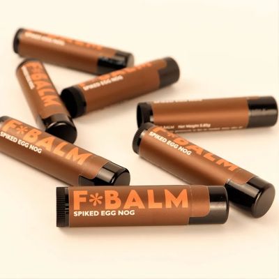 Charleston & Harlow F*BALM HOLIDAY Spiked Egg Nog Lip Balm