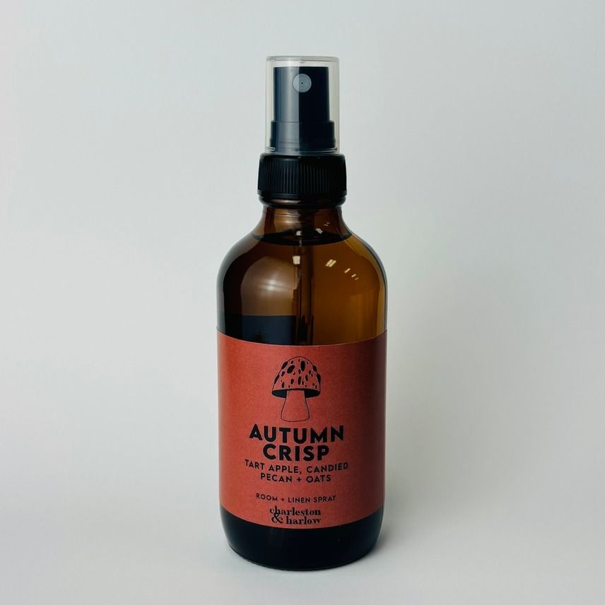 Charleston & Harlow Fall Autumn Crisp Room Spray (Apple, Candied Pecan + Oats)