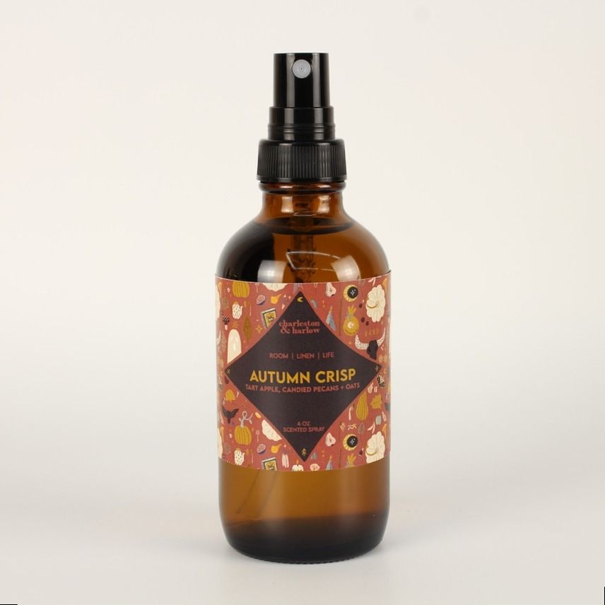 Charleston & Harlow Fall Autumn Crisp Room Spray (Apple, Candied Pecan + Oats)
