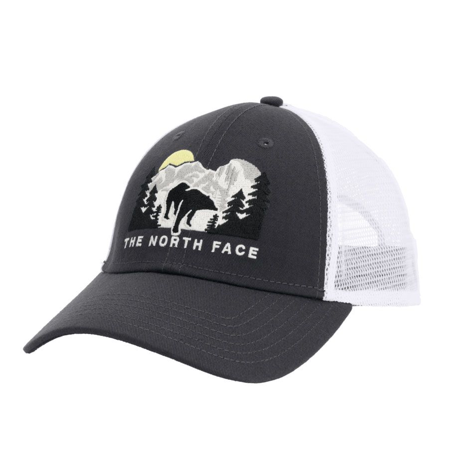 The North Face Emb Mudder Trucker White/Asphalt Grey/Bear