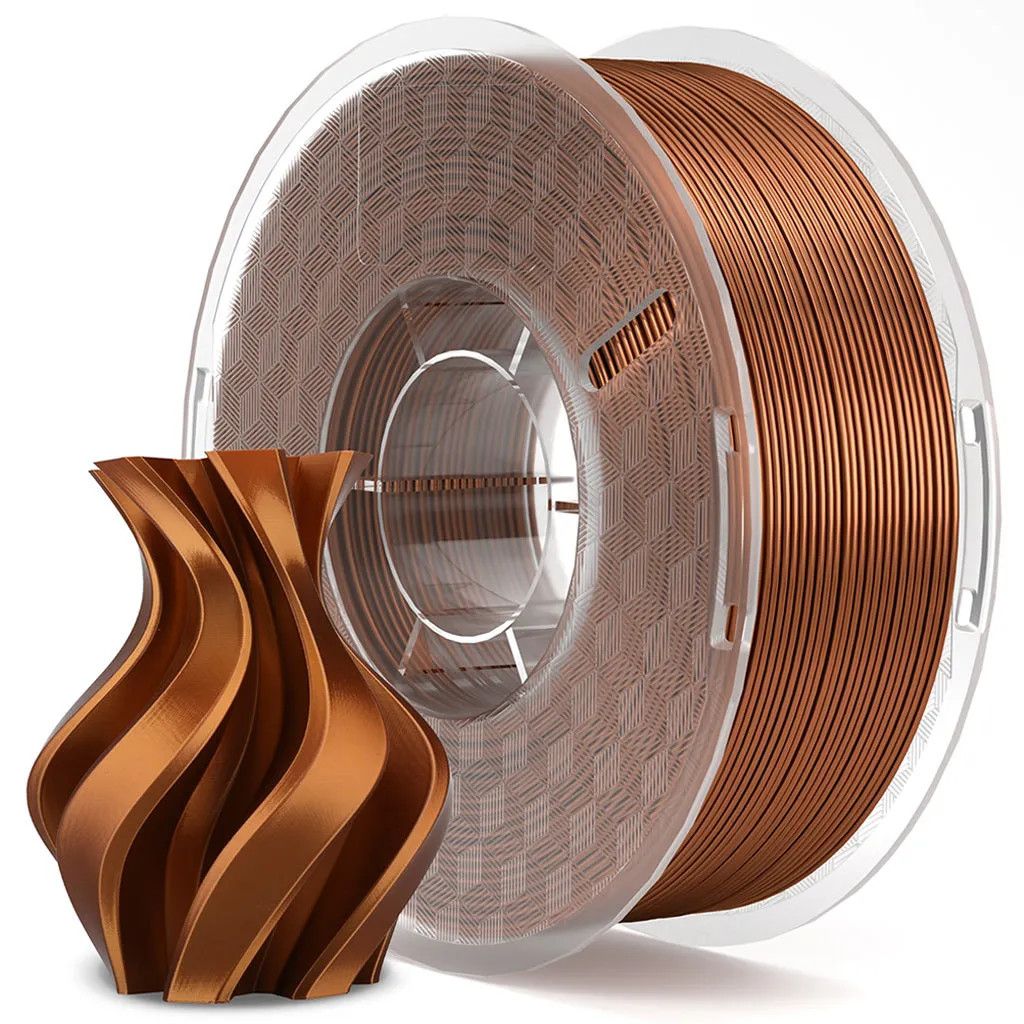 ELEGOO Silk PLA Filament 1.75mm 1KG - Bronze