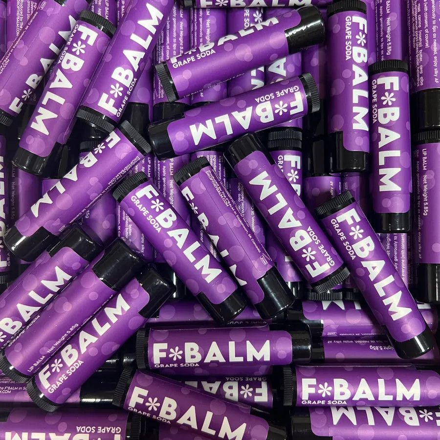 Charleston & Harlow F*BALM NOSTALGIA Grape Soda Lip Balm