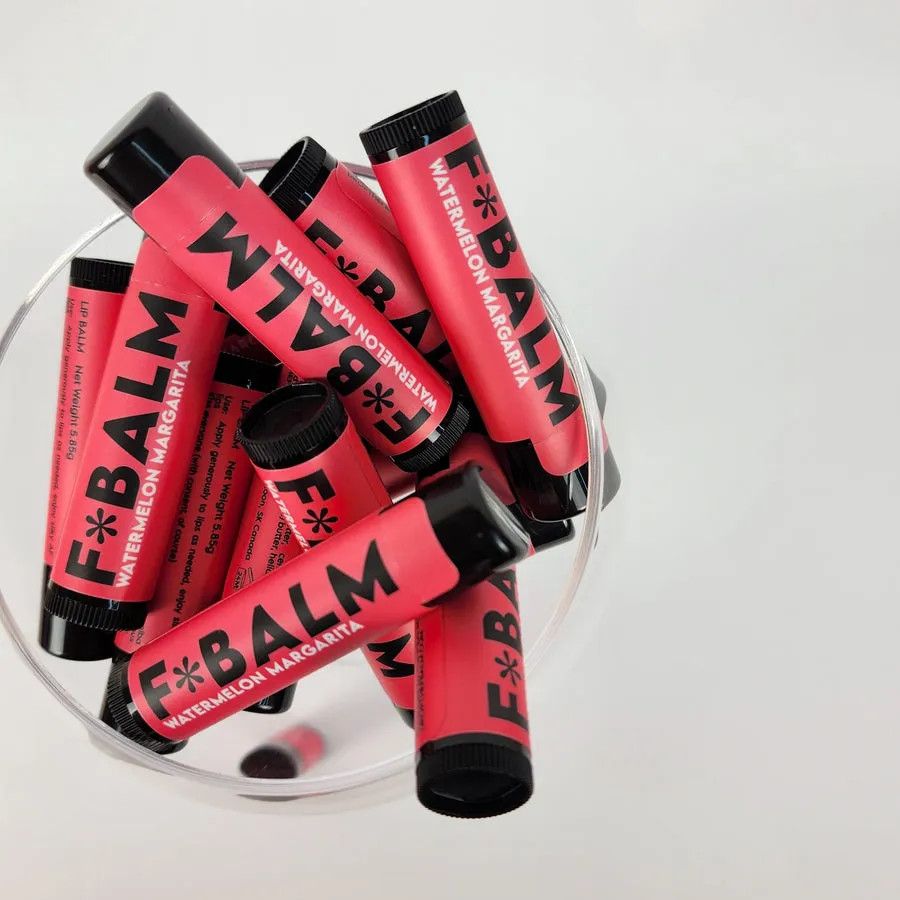 Charleston & Harlow F*BALM COCKTAIL Watermelon Margarita Lip Balm