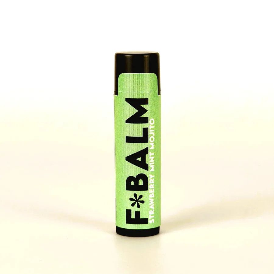 Charleston & Harlow F*BALM COCKTAIL Strawberry Mint Mojito Lip Balm