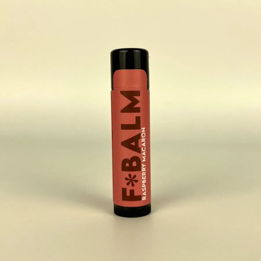 Charleston & Harlow F*BALM Raspberry Macaron Lip Balm