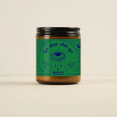 Charleston & Harlow Let That Shit Go - Key Lime, Lemon + Sugarcane Soy Candle