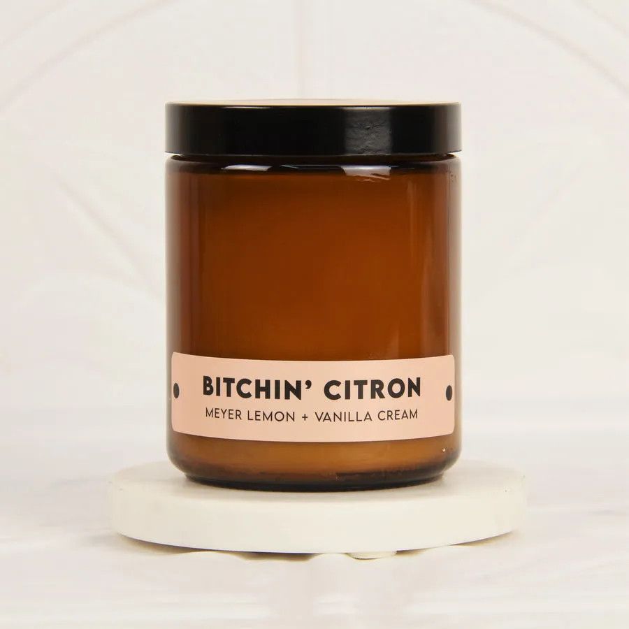 Charleston & Harlow Bitchin' Citron Soy Wax Candle 8oz