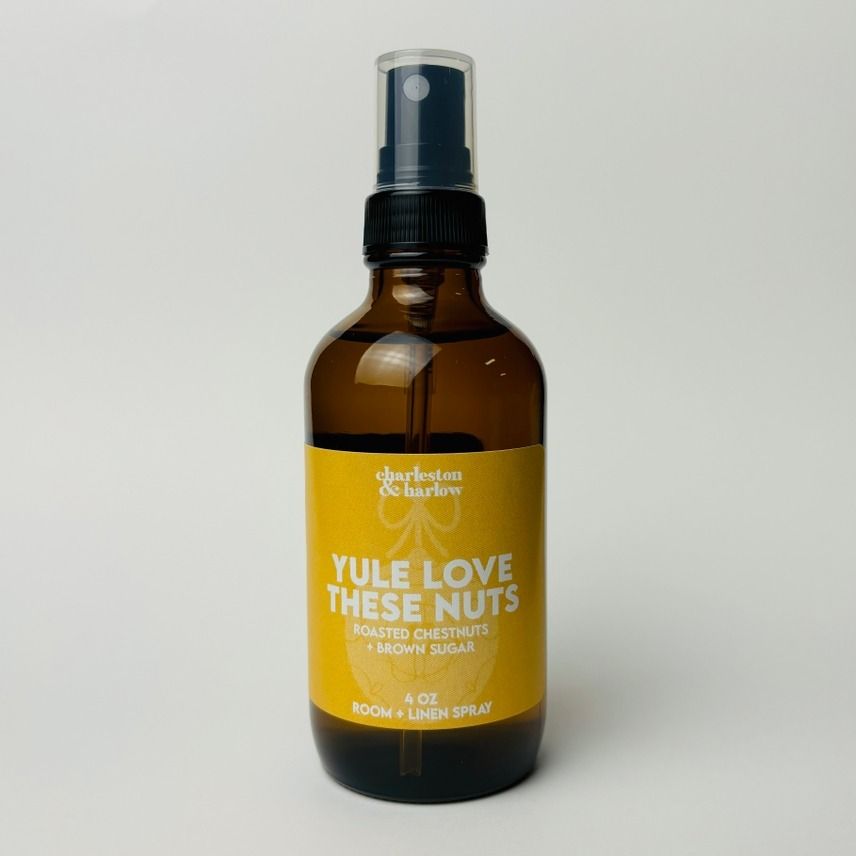 Charleston & Harlow Holiday Yule Love These Nuts Room & Linen Spray