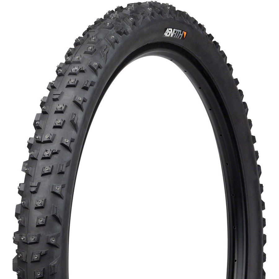 45NRTH Wrathchild Tire - 29 x 2.6, Tubeless, Folding, Black, 120 TPI, 252 XL Concave Carbide Aluminum Studs