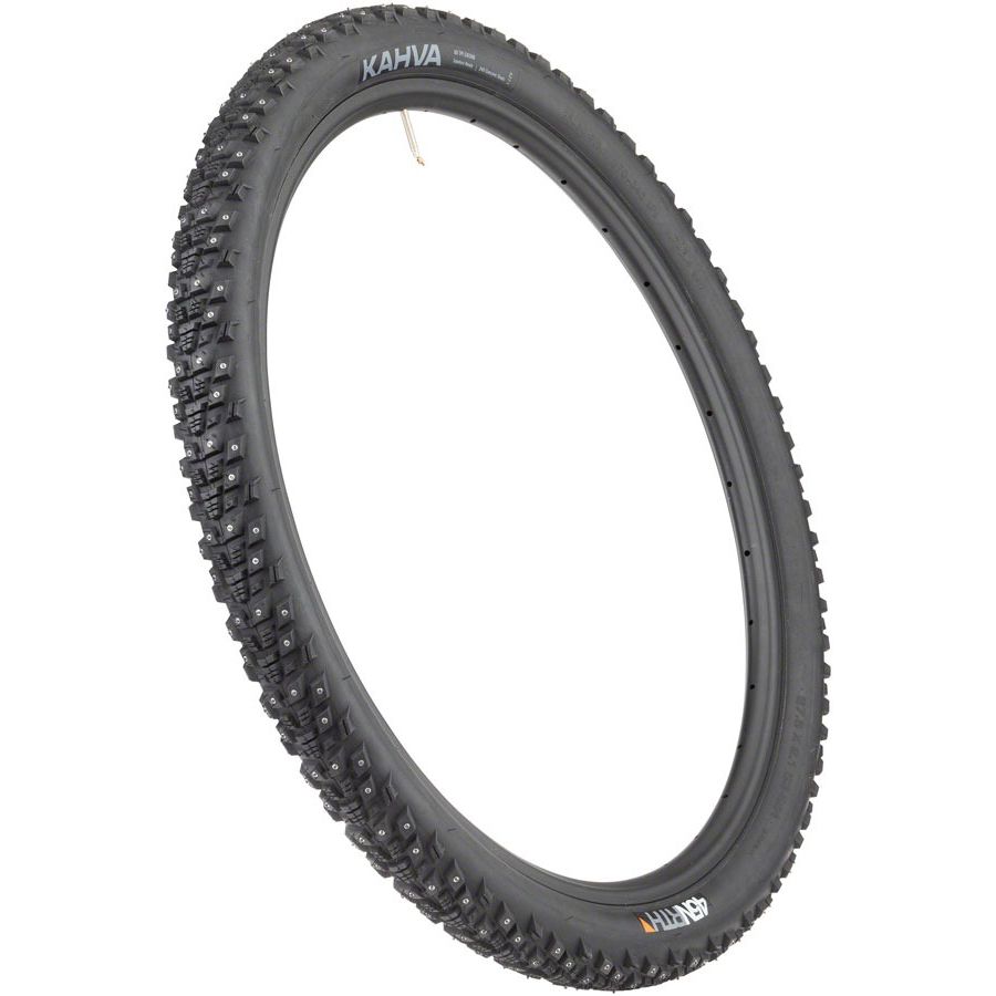 45NRTH Kahva Tire - 27.5 x 2.1, Tubeless, Folding, Black, 60 TPI, 240 Concave Carbide Studs
