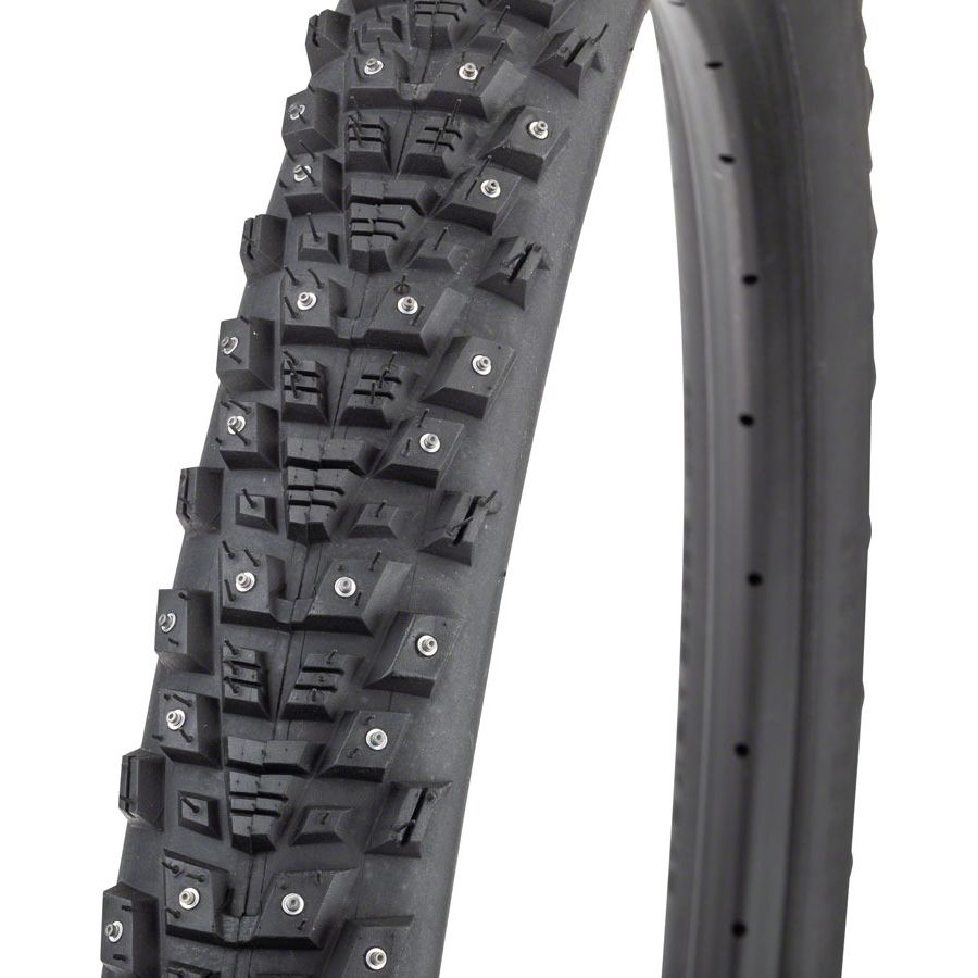45NRTH Kahva Tire - 27.5 x 2.1, Tubeless, Folding, Black, 60 TPI, 240 Concave Carbide Studs