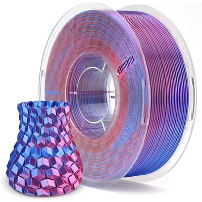 ELEGOO Silk PLA Filament 1.75mm 1KG - Blue / Purple
