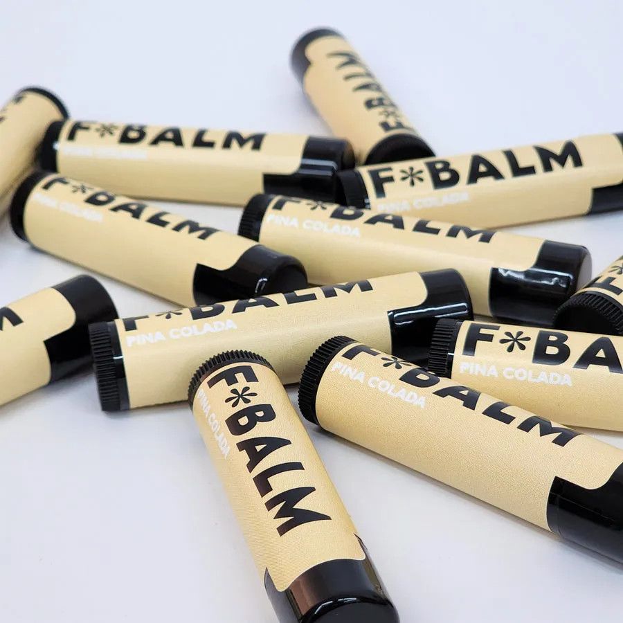 Charleston & Harlow F*BALM COCKTAIL Pina Colada Lip Balm