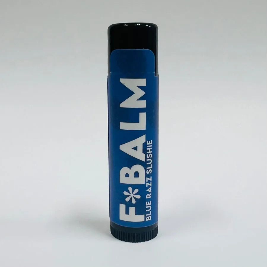 Charleston & Harlow F*BALM NOSTALGIA Blue Razz Slushie Lip Balm