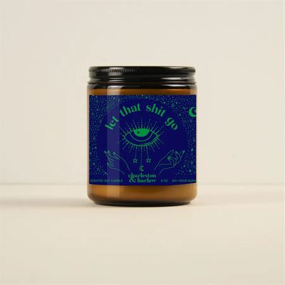 Charleston & Harlow Let That Shit Go - Cranberry Pear Bellini Soy Wax Candle