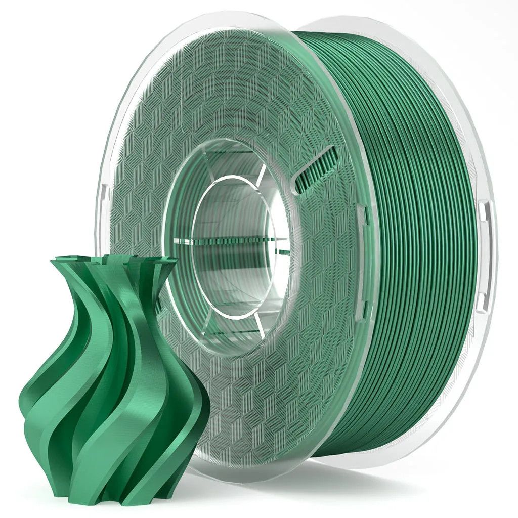 ELEGOO Silk PLA Filament 1.75mm 1KG - Holly Green