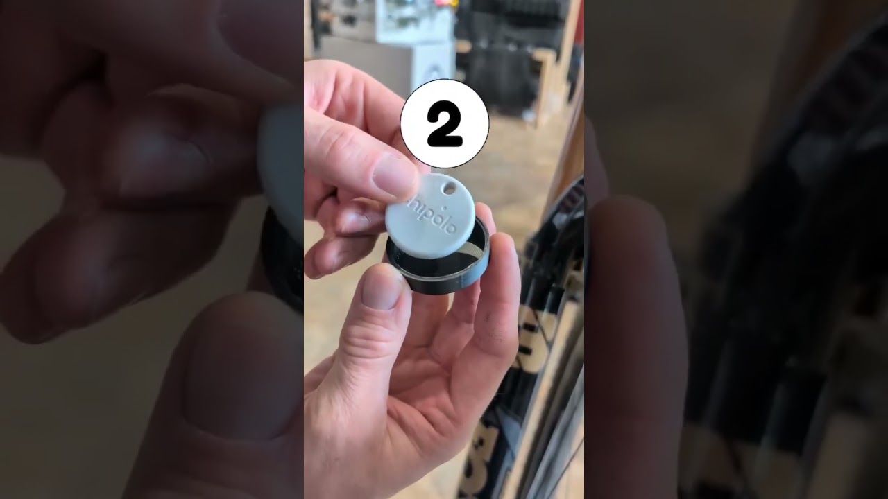 NEVERLOST Bike Tracker + Chipolo ONE Spot (Apple Only)