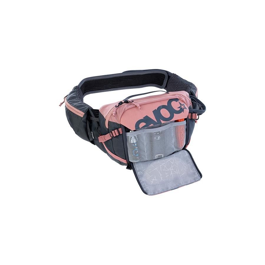 Evoc Hip Pack Pro 3 + 1.5L Bladder Dusty Pink/Carbon Grey